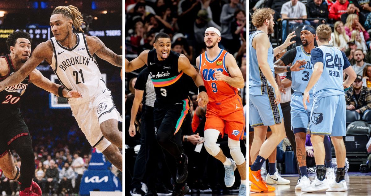 Nets, Spurs y Grizzlies celebraron en noche de NBA.