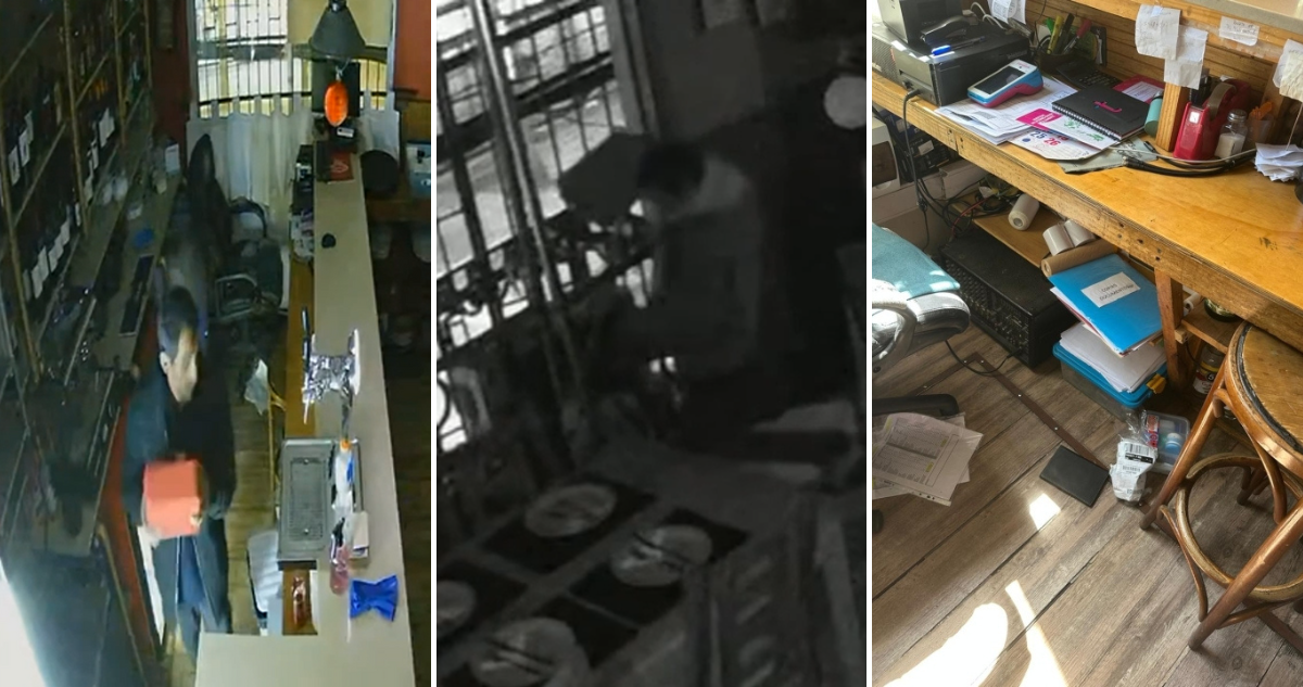 Roban restaurant en pleno centro de Concepción: sería conocido “mechero” con cerca de 150 detenciones