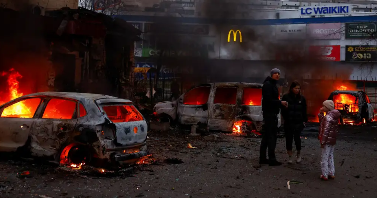 Rusia lanza masivo ataque con drones y misiles contra varias regiones de Ucrania