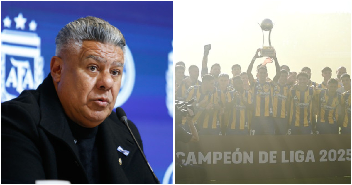 Saludo de Chiqui Tapia a Rosario Central por su aniversario