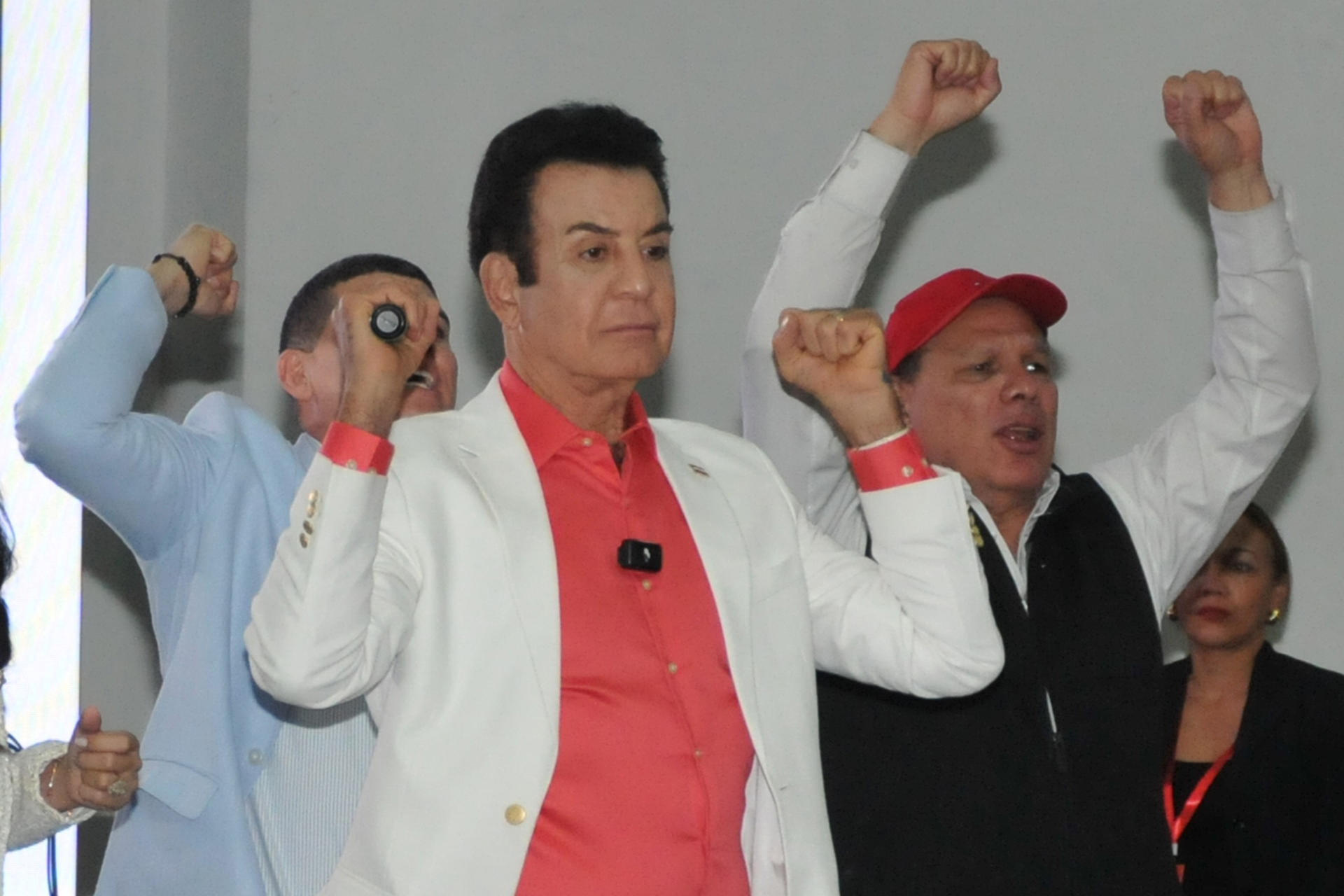 El candidato a la Presidencia de Honduras por el partido Liberal, Salvador Nasralla
