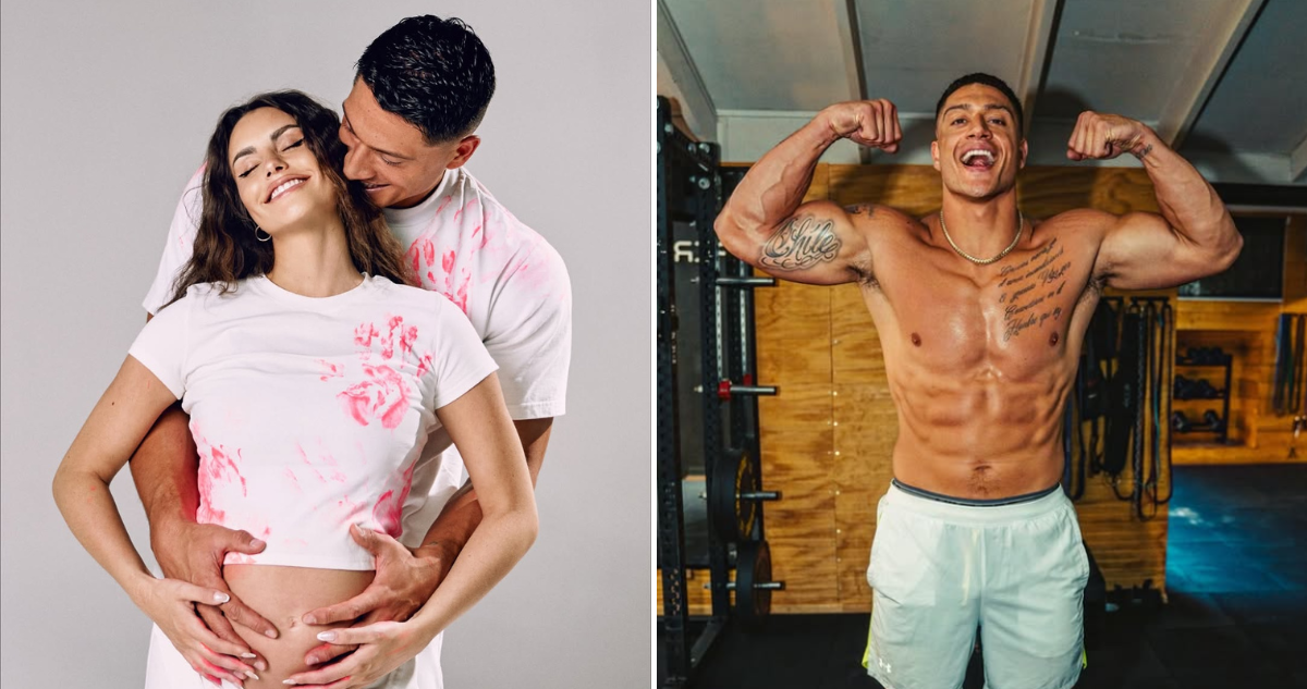 Sammis Reyes junto a Emilia Dides