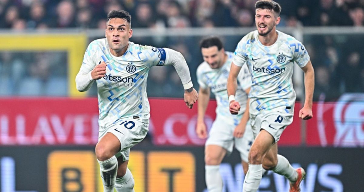 Lautaro Martínez lideró triunfo del Inter de Milán para liderar la Serie A italiana.