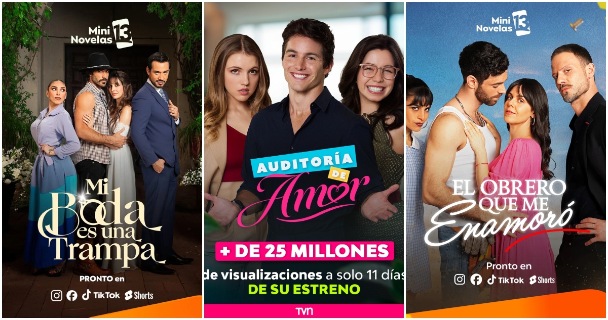 ¿Funcionan?: Cómo le está yendo a las “teleseries verticales”, el experimento de Canal 13 y TVN