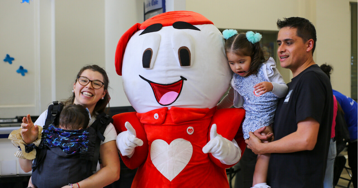 Teletín, corporeo de la Teletón