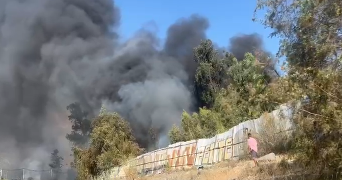 Incendio en La Florida