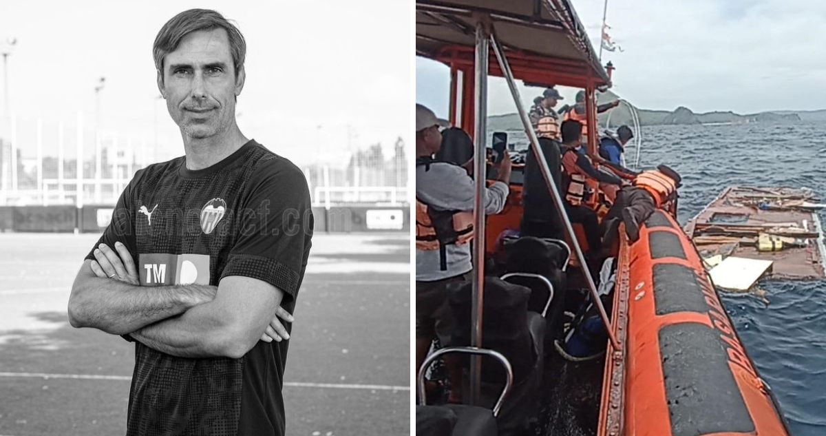 Fernando Martín, DT del Valencia, murió junto a tres hijos en Indonesia.