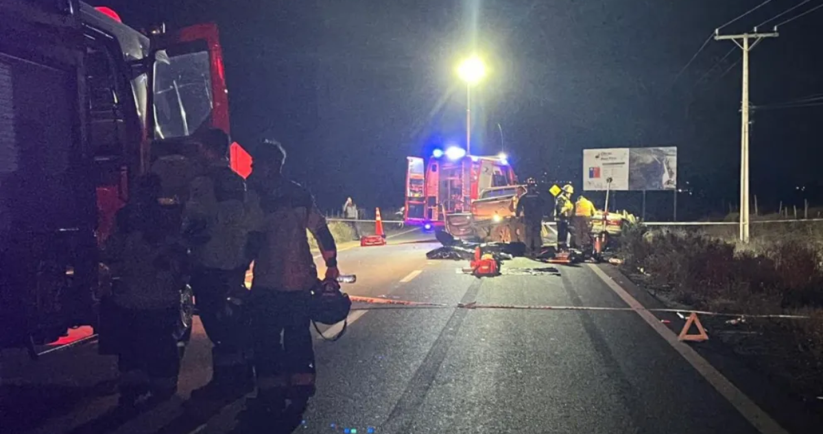 Trágico accidente en La Serena: pareja muere y menor de 6 años permanece grave tras colisión