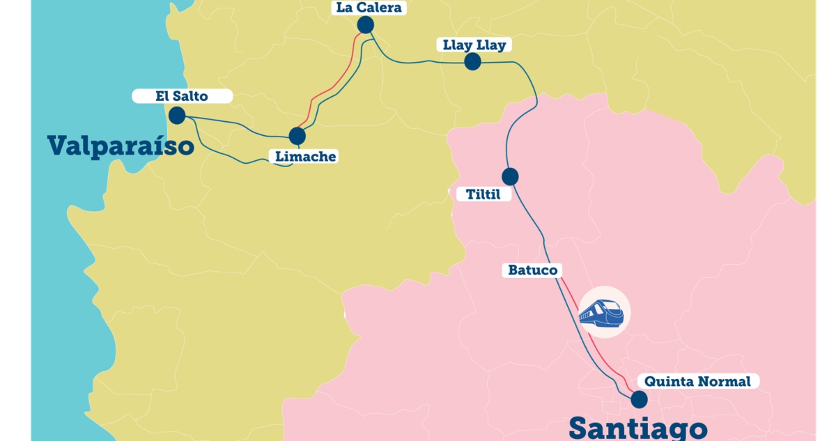 Tren Valparaíso-Santiago