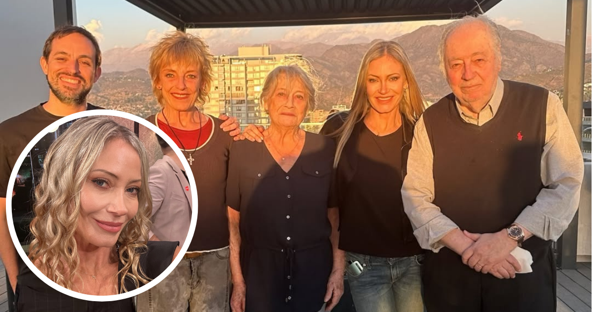 Marcela y Adriana Vacarezza compartiendo en Navidad