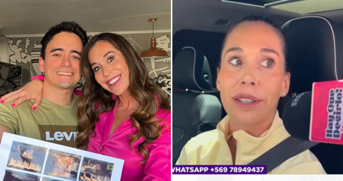 Vale Roth junto a su exmarido, Miguel de la Fuente, en referencia a su separación