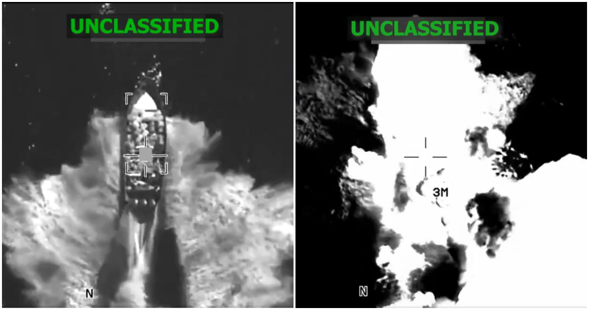 VIDEO| En medio de críticas, EEUU confirma nuevo “ataque letal a narcolancha” que deja 4 muertos