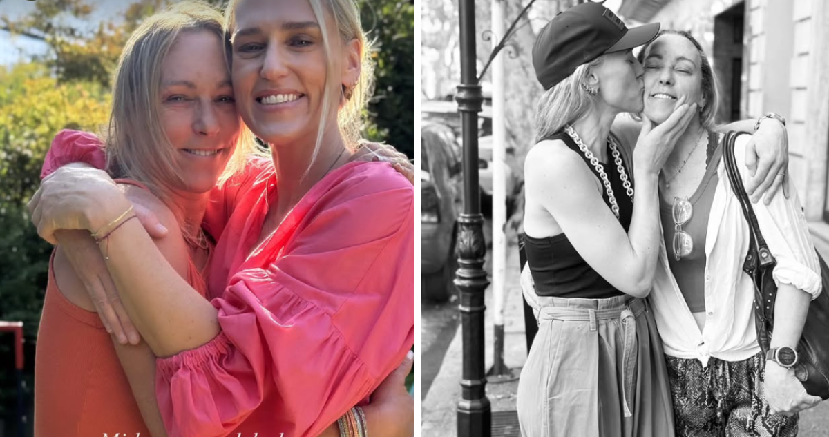 Virginia Demaria y su hermana