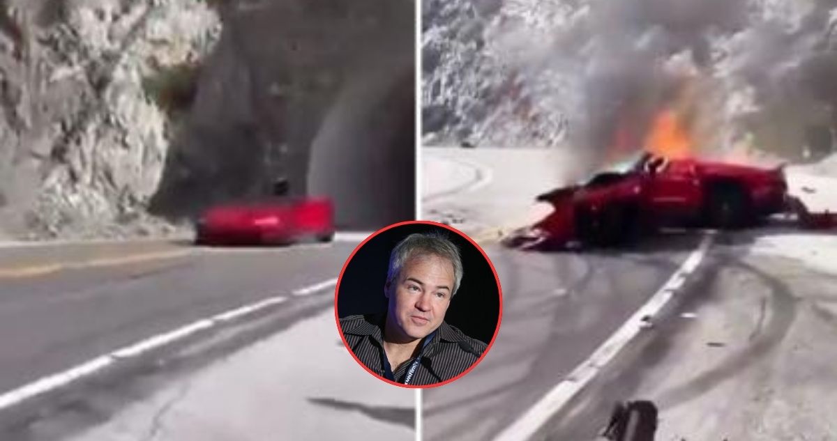 Video revela impactante accidente a bordo de un Ferrari que le costó la vida a creador de Call Of Duty