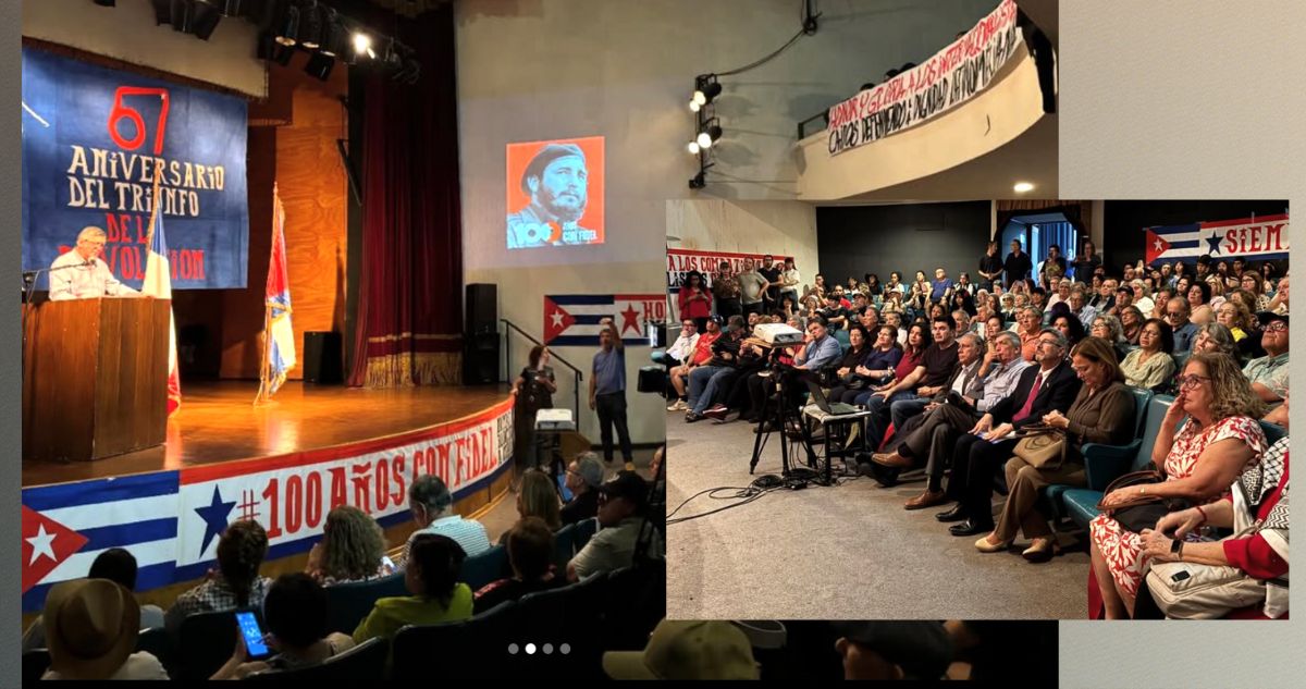 Homenaje Revolución cubana