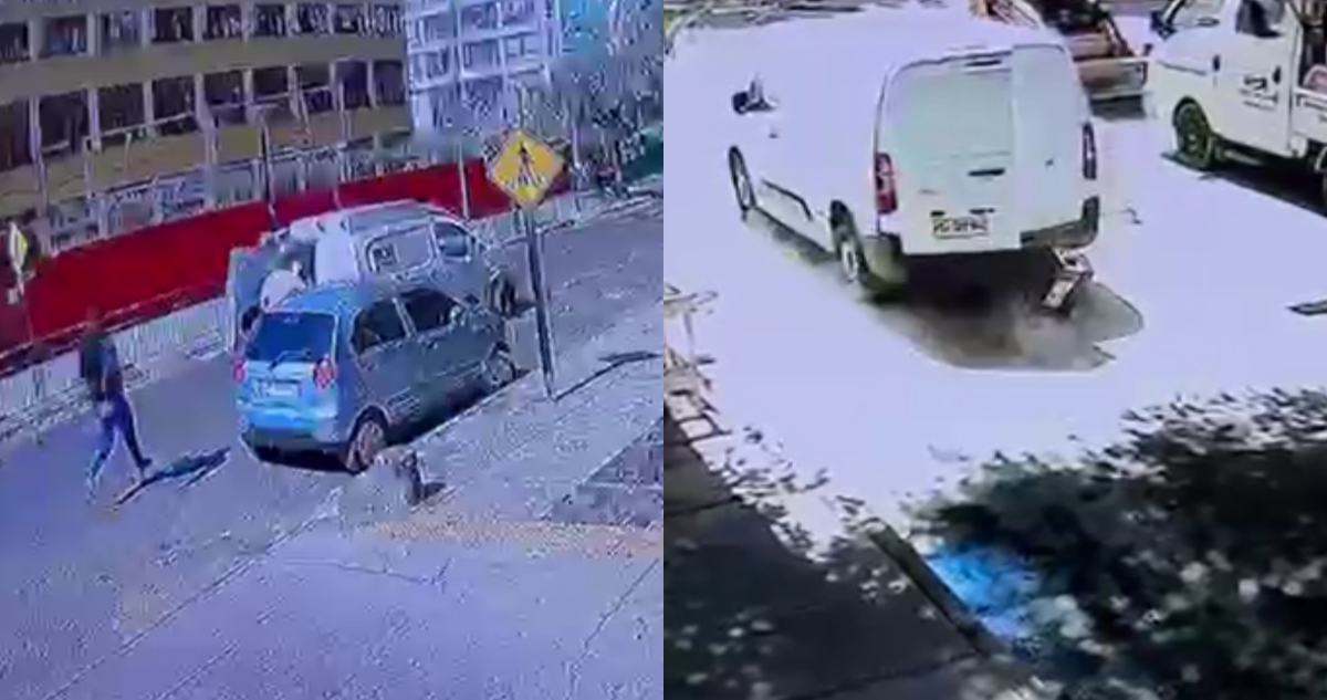 ¿Abandonaron una gaveta con dinero? Investigan violento robo a camión de valores en Santiago