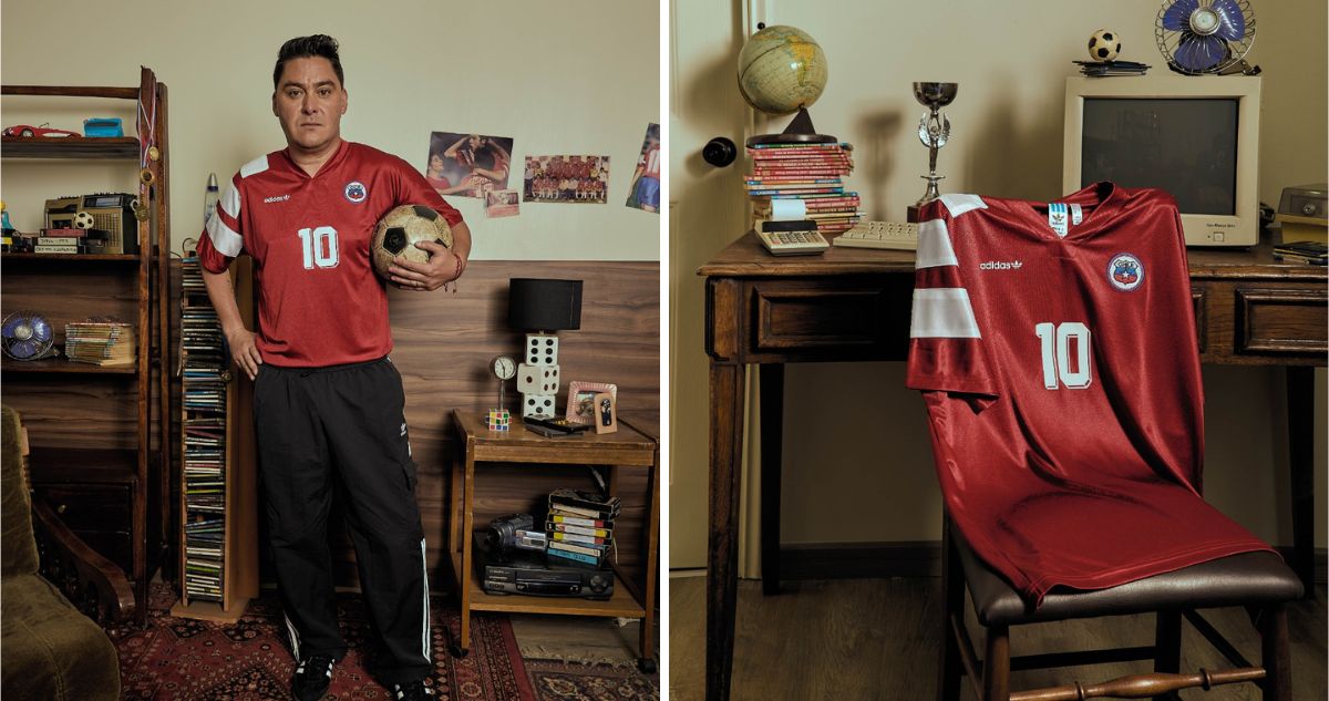 adidas presentó nueva camiseta retro de La Roja.