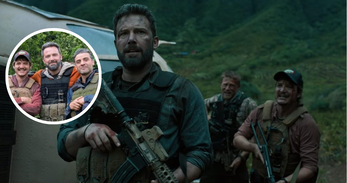 Ben Affleck y Pedro Pascal en ‘Triple Frontera’