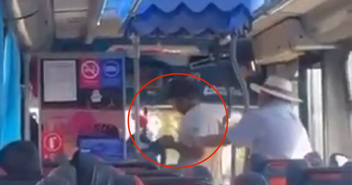 Agresión a conductor de microbús en Valdivia