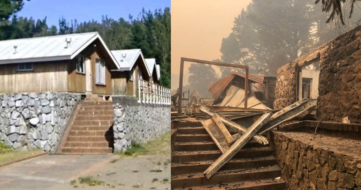 Incendios destruyen histórica Aldea de Chaimávida de la red de Aldeas Infantiles SOS Chile