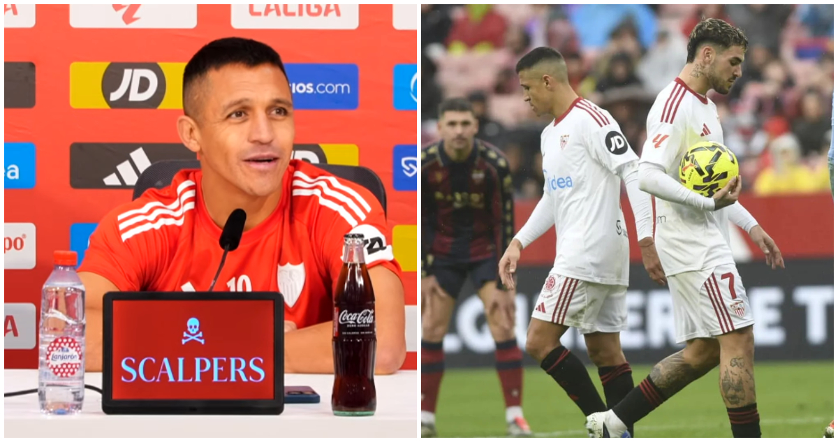 Alexis Sánchez explica por qué cedió penal a Isaac Romero en Sevilla Levante
