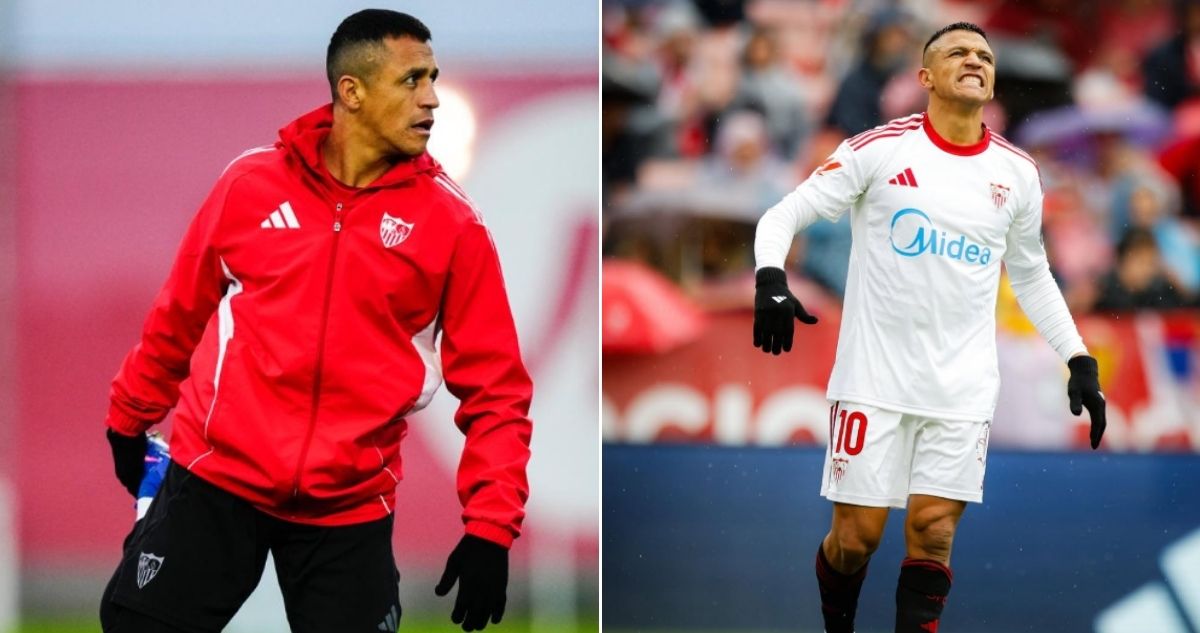 Alexis Sánchez preocupa, otra vez, en Sevilla