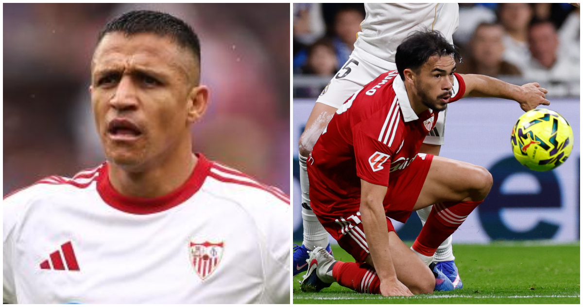 Alexis Sánchez y Gabriel Suazo en Sevilla