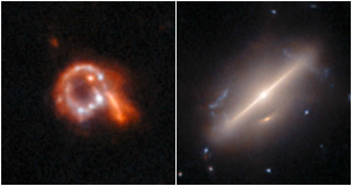 Objetos anómalos del telescopio Hubble