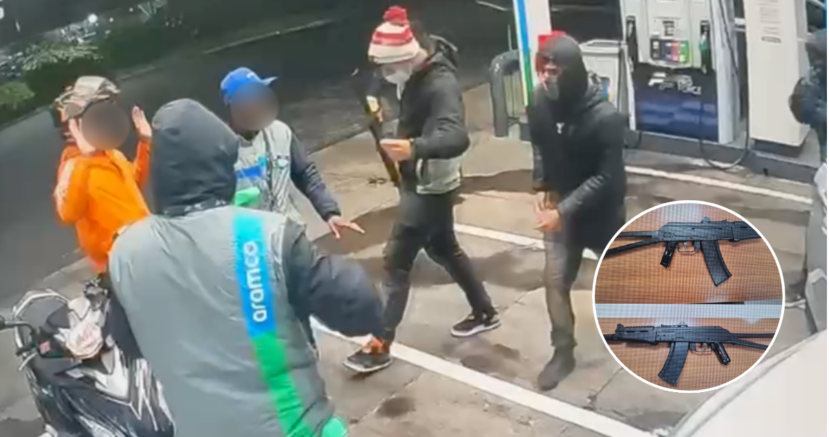 PDI investiga asaltos en servicentros de la zona norte de la capital: delincuentes portaban un fusil