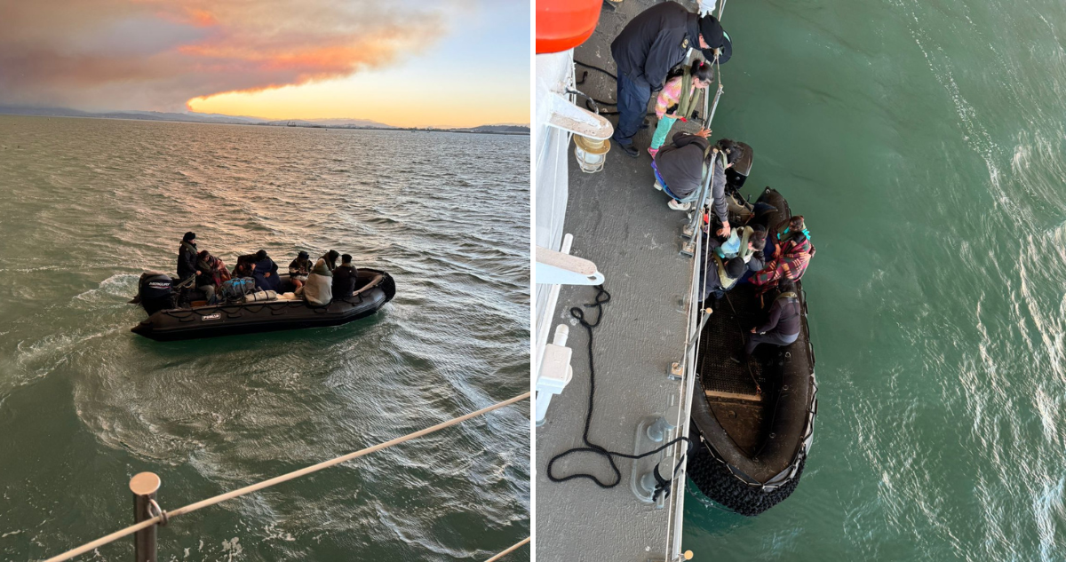 Así fue el dramático rescate de familias atrapadas en Punta de Parra tras incendios forestales