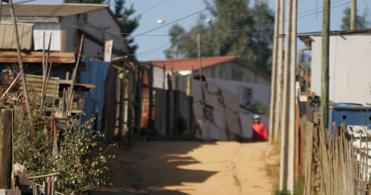 Foto de contexto de viviendas precarias.