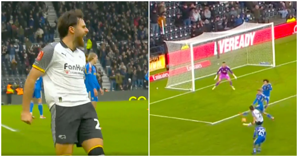 Ben Brereton y su gol al Leeds en FA Cup