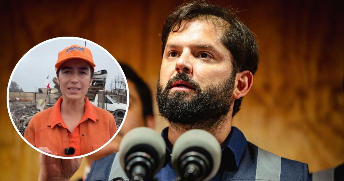 “Promocionándose a ella misma”: Boric responde a crítica de diputada electa por incendios en Bío Bío