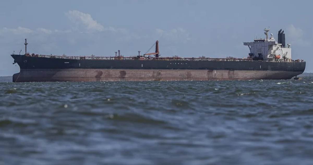 Imagen de archivo de un buque petrolero en el Lago de Maracaibo (Venezuela)