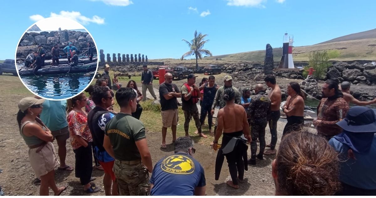 Búsqueda de hombre en Rapa Nui
