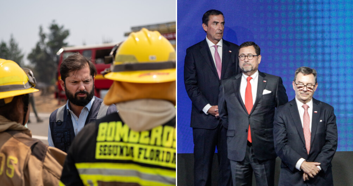 Cadem 59% desaprueba gestión de Boric por incendios y al 42% no le gustó el gabinete de Kast