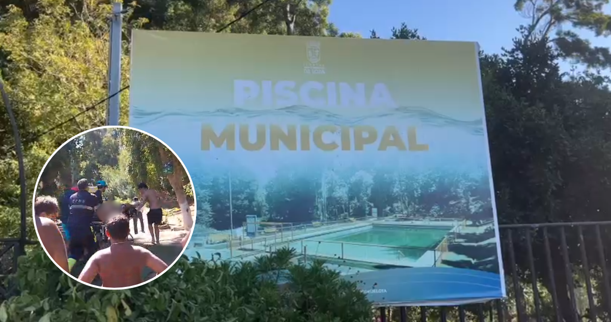 Joven de 19 años fallece tras ahogarse en piscina municipal de Lota