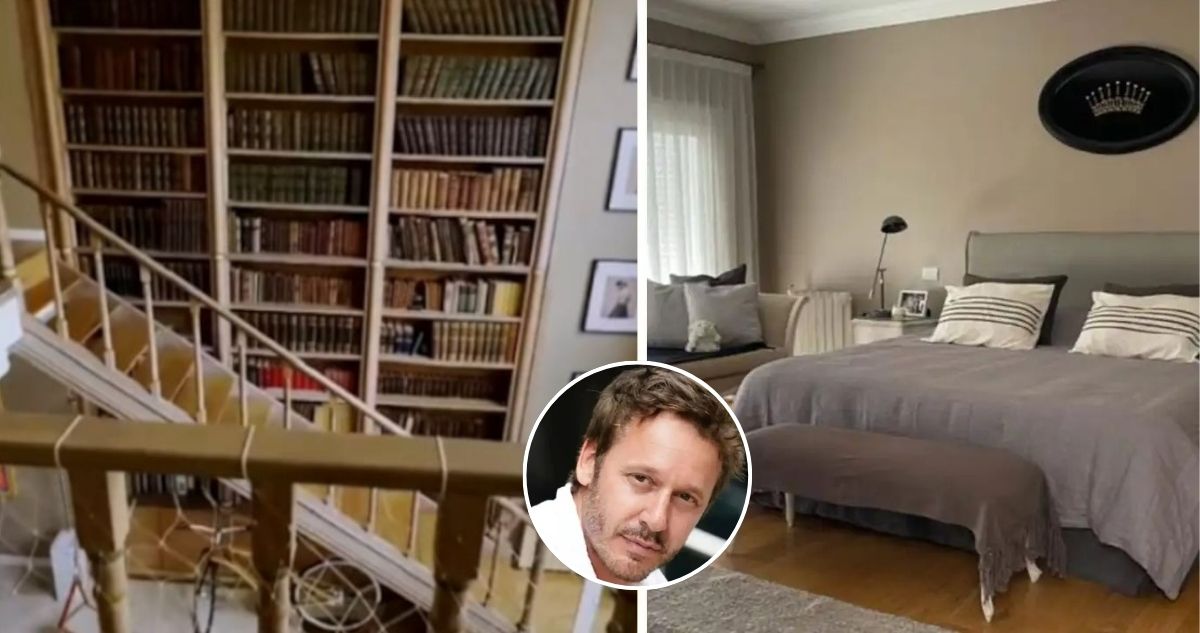 Así es la casa de Benjamín Vicuña en Buenos Aires: 5 dormitorios y 8 baños en 500 metros cuadrados