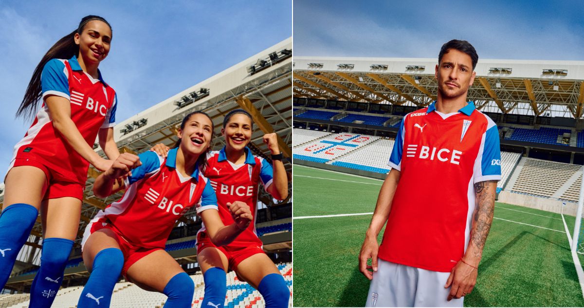 Universidad Católica presenta su nueva camiseta alternativa inspirada en los 90′