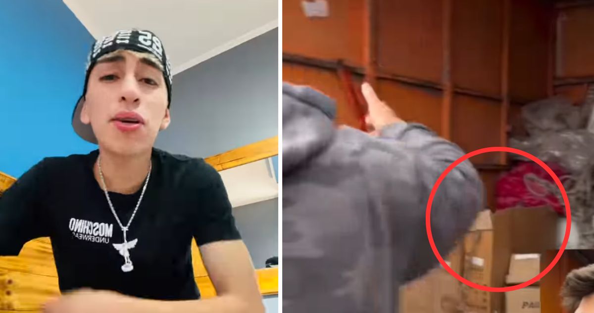 “Arrancó con las cosas”: artista urbano denuncia robo de camión lleno de zapatillas para damnificados