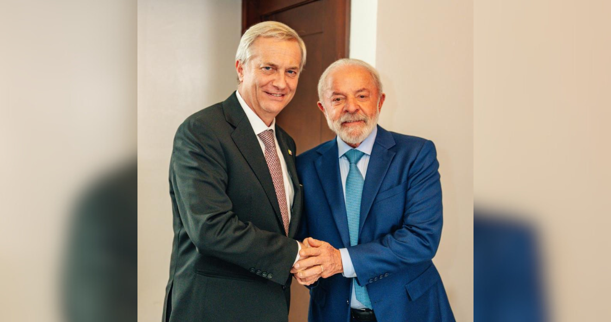 Kast destaca reunión con Lula en Panamá