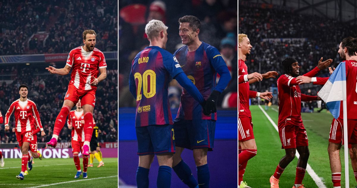 Los favoritos dijeron presente en Champions League este miércoles: solo triunfos de equipos grandes