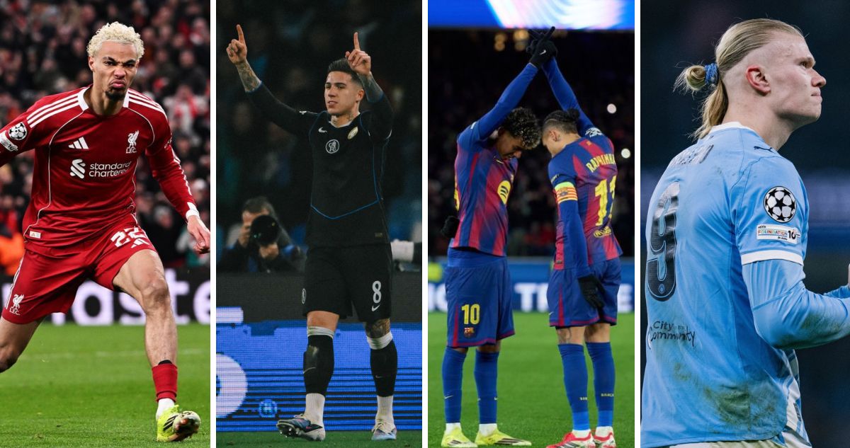 Ya están los ocho clasificados a octavos de final de UEFA Champions League.