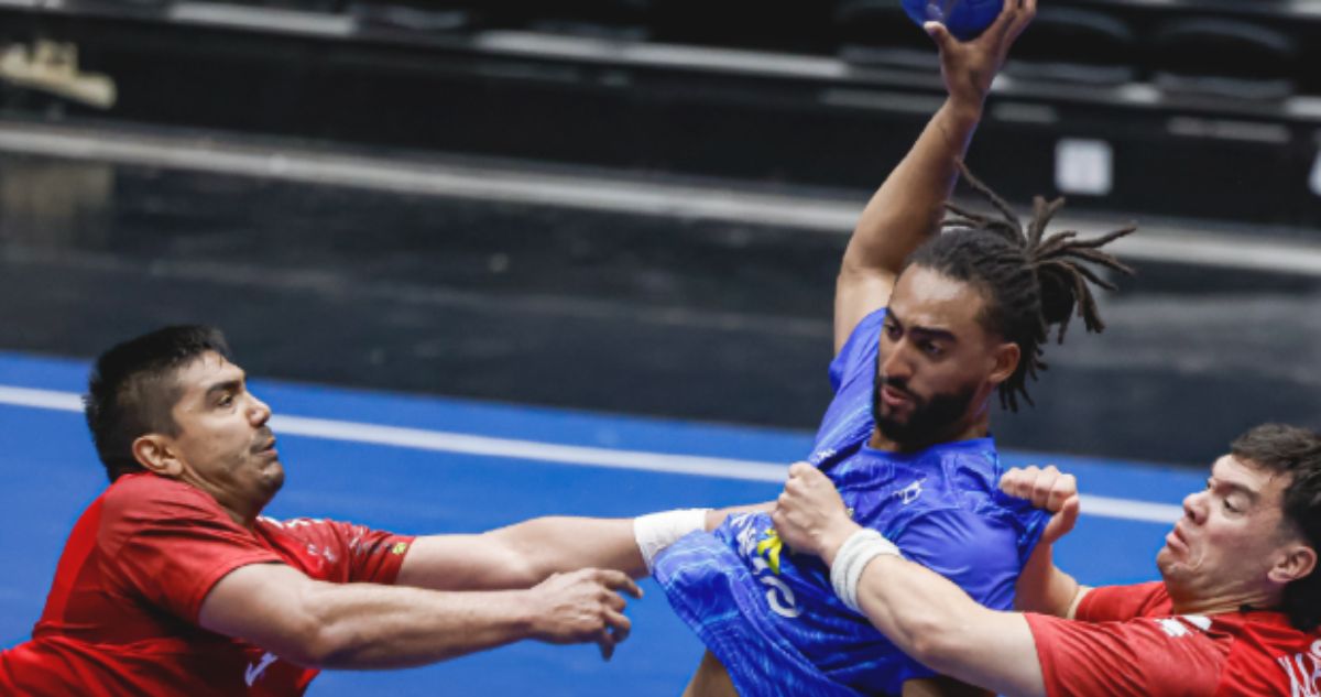 Chile y Brasil se enfrentaron en clasificatorio Sudamericano al Mundial de Balonmano: La roja cayó