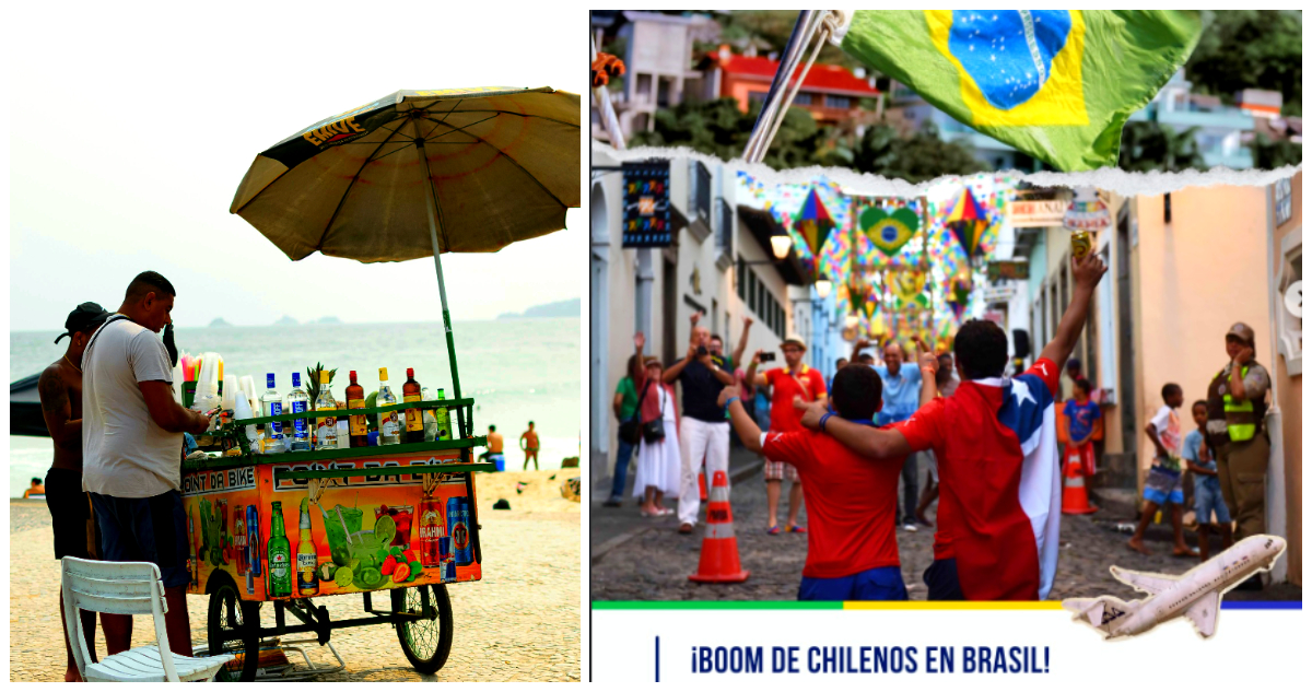 Fieles a la caipiriña: Brasil reporta que más de 800 mil chilenos turistearon en su territorio en 2025