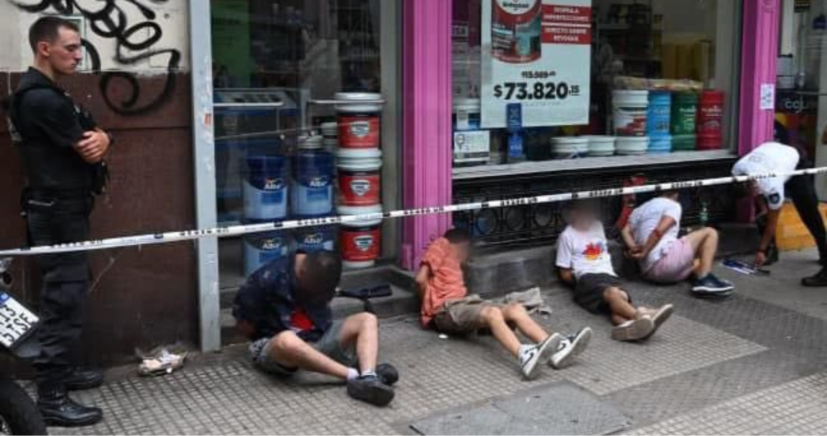 Los cuatro chilenos detenidos en Buenos Aires