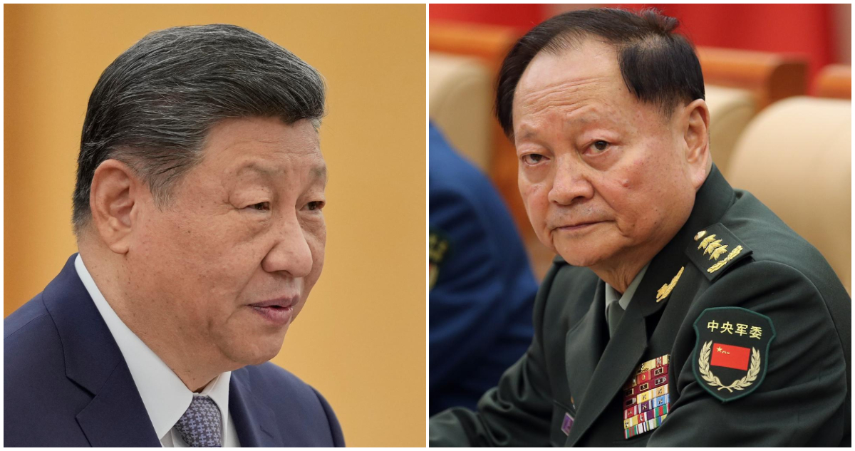El presidente Xi Jinping y el general Zhang Youxia