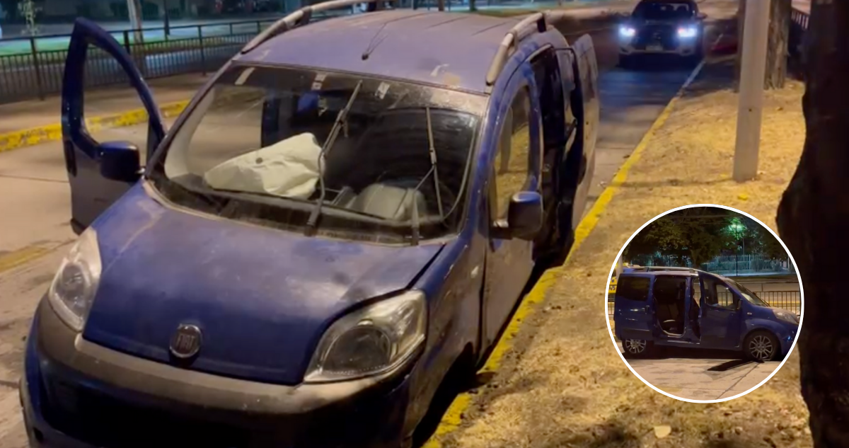 Detienen a hombre tras protagonizar choque en Ñuñoa: iba ebrio en el auto de su trabajo