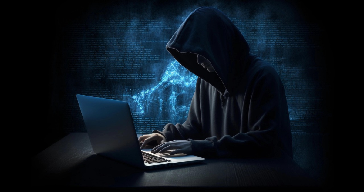 Foto de contexto de hacker