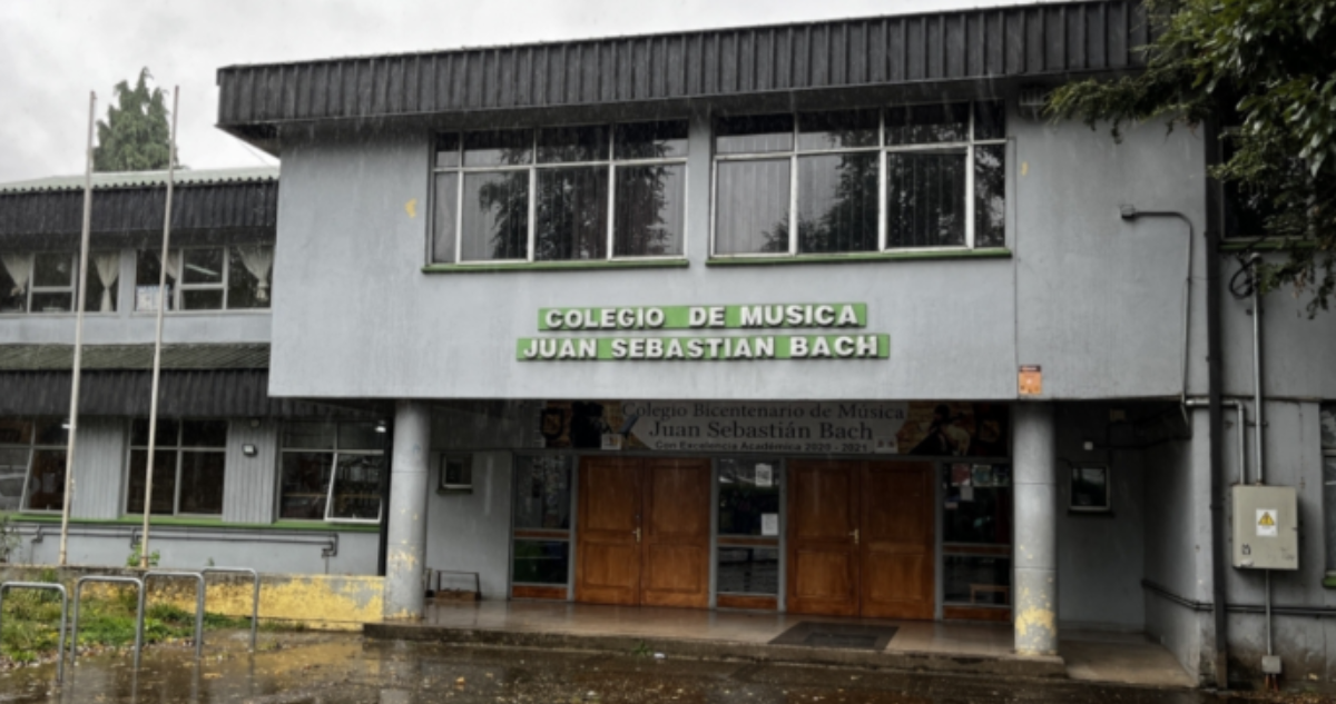 Abren licitación para sala de ensayo del Colegio de Música Juan Sebastián Bach de Valdivia